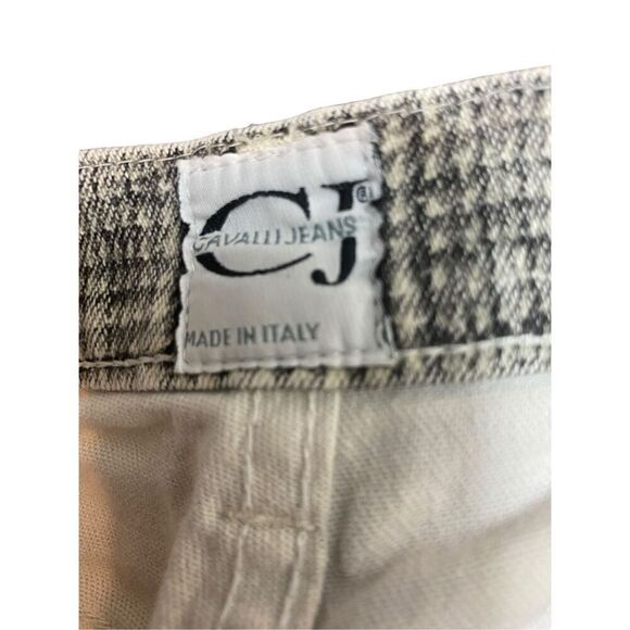 Cavalli Jeans Womens Gray Plaid Wash Straight Leg Pants Size 29 - Picture 6 of 7